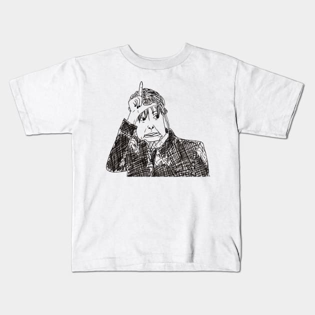 mel giedroyc - bit of a swot Kids T-Shirt by underscoree